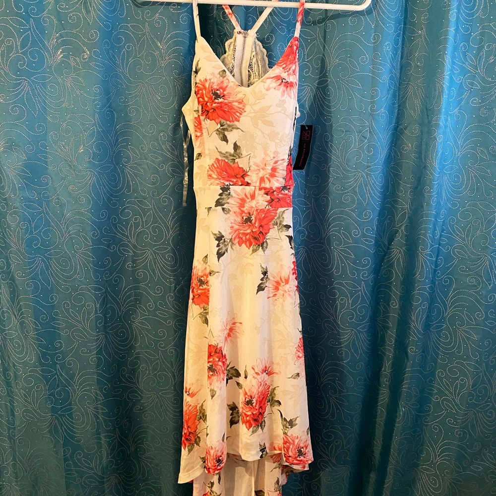 Floral Sleeveless Maxi Dress